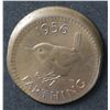 Image 1 : 1956 English Farthing Misstrike