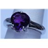 Image 1 : 18.15 CTW AMETHYST RING .925 STERLING SILVER