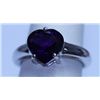 Image 1 : 16.95 CTW AMETHYST RING .925 STERLING SILVER
