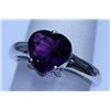 Image 1 : 16.60 CTW AMETHYST RING .925 STERLING SILVER