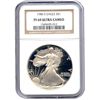 Image 1 : Certified Proof Silver Eagle PF69 1986
