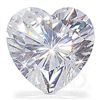 Image 1 : EGL CERT. HEART DIAMOND 0.79 CTW D/SI2
