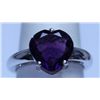 Image 1 : 17.00 CTW AMETHYST RING .925 STERLING SILVER