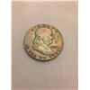 Image 1 : 1957 SILVER FRANKLIN HALF DOLLAR