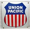 Image 1 : UNION PACIFIC RAILROAD PORCELAIN SIGN