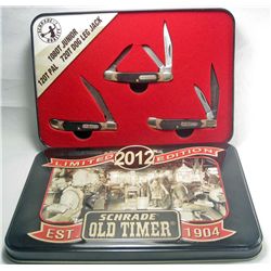 SCHRADE OLD TIMER POCKET KNIFE LIMITED EDITION SET