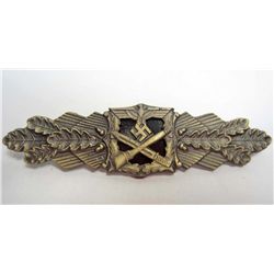 GERMAN NAZI ARMY GOLD CLOSE COMBAT CLASP