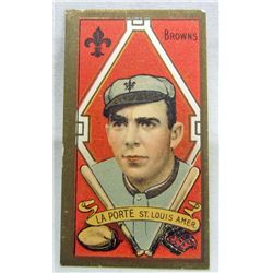 1911 - T205 FRANK LA PORTE BASEBALL CARD - ST. LOUIS