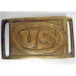 US CIVIL WAR ERA UNION ENLISTED MANS BELT BUCKLE