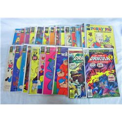 LOT OF APPROX. 25 VINTAGE COMIC BOOKS