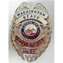 WASHINGTON STATE UNIVERSITY POLICE LAW BADGE