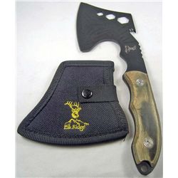 ELK RIDGE AXE W/ WOOD HANDLE AND NYLON SHEATH