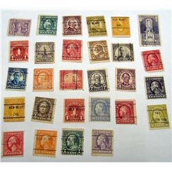 LOT OF APPROX. 28 VINTAGE STAMPS
