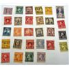 Image 1 : LOT OF APPROX. 28 VINTAGE STAMPS