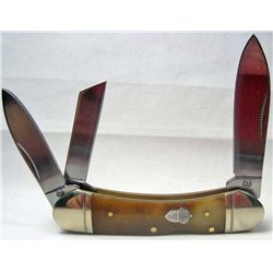 ROUGH RIDER MINI CANOE KNIFE W/ SMOOTH BONE HANDLE