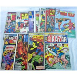 LOT OF APPROX. 11 VINTAGE COMIC BOOKS