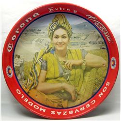 C. 1940 CORONA BEER ADVERTISING TRAY
