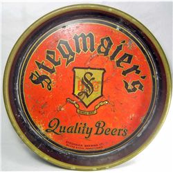 VINTAGE STEGMAIER'S BEER ADVERTISING TRAY