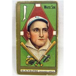1911 T-205 RUSSEL BLACKBURNE BASEBALL CARD - CHICAGO WHITE SOX
