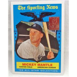 1997 TOPPS INSERT #564 MICKEY MANTLE BASEBALL CARD