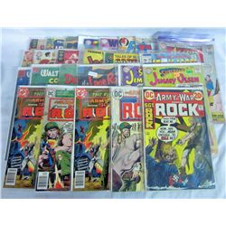 LOT OF APPROX. 25 VINTAGE COMIC BOOKS