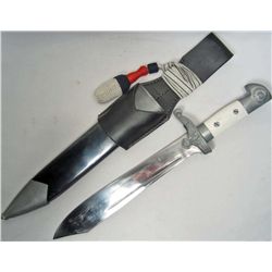 GERMAN NAZI TECHNICAL EMERGENCY KORPS TENO EM DAGGER W/ SCABBARD
