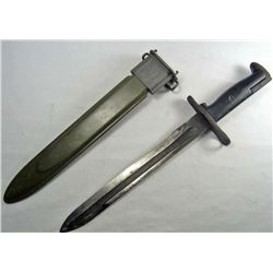 1942 US GRAND BAYONET W/ SCABBARD