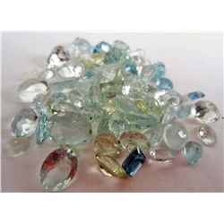 LOT OF 50.00 CTS OF AQUAMARINES