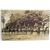 Image 1 : RPPC REAL PHOTO POSTCARD OF NATIVE AMERICAN INDIANS RIDING ON HORSEBACK