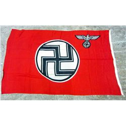 GERMAN NAZI GOVERNMENT POLITICAL STATE SERVICE FLAG