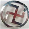 Image 2 : GERMAN NAZI METAL SWASTICA SIGN / EMBLEM