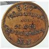 Image 2 : 1863 CIVIL WAR TOKEN - FREDERICK ROLLWAGON N.Y.