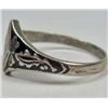 Image 2 : STERLING SILVER GERMAN NAZI ENAMELED RING