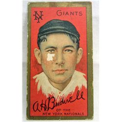 1911 - T205 ALBERT BRIDWELL BASEBALL CARD - NEW YORK