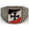 Image 1 : STERLING SILVER GERMAN NAZI NORDLAND RING