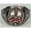 Image 1 : GERMAN NAZI ENAMELED ANTI PARTISAN RING