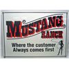 Image 1 : MUSTANG RANCH PORCELAIN ADVERTISING SIGN