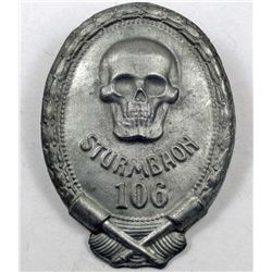 IMPERIAL GERMAN STURMBAOH BADGE