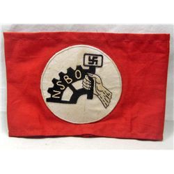 GERMAN NAZI NSBO WORKERS ARM BAND
