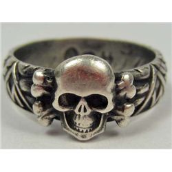 STERLING SILVER GERMAN NAZI RING