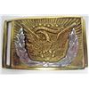 Image 1 : US CIVIL WAR ERA UNION OFFICERS BELT BUCKLE