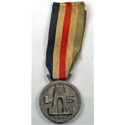 GERMAN NAZI ITALIAN-GERMAN CAMPAIGN IN AFRIKA MEDAL W/ RIBBON