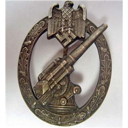 GERMAN NAZI ARMY FLAK ARTILLERY BADGE
