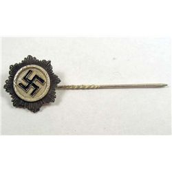 GERMAN NAZI GERMAN CROSS IN SILVER STICK PIN