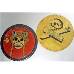 LOT OF 2 USAAF ARMY ARI FORCE BOMB SQUADRON PATCHES