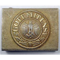 GERMAN NAZI GOTT MIT UNS BELT BUCKLE