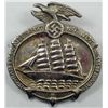 Image 1 : GERMAN NAZI SEEFAHRT TINNIE BADGE