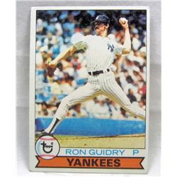 11283 - 1979 TOPPS #500 RON GUIDRY BASEBALL CARD