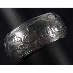 10402 - TIBETAN SILVER LUCKY TOTEM BRACELET