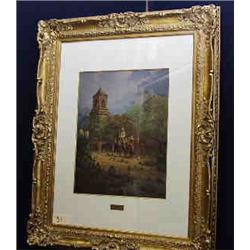 1 PRINT-G. HARVEY "MISSION SAN S/N 753/1250 26" X 20"...